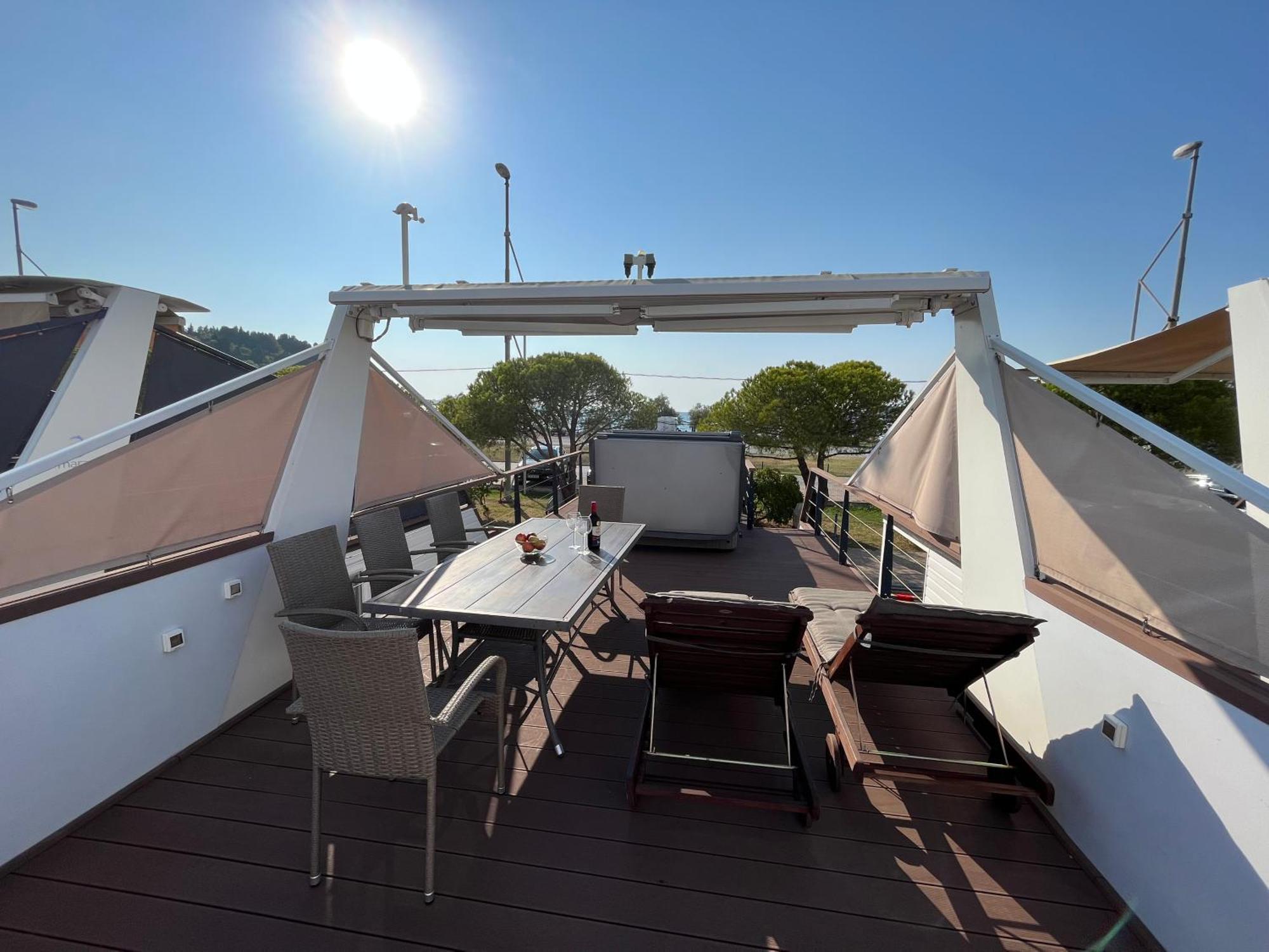 Marina Luxury Houseboat Lace Portorož Eksteriør bilde