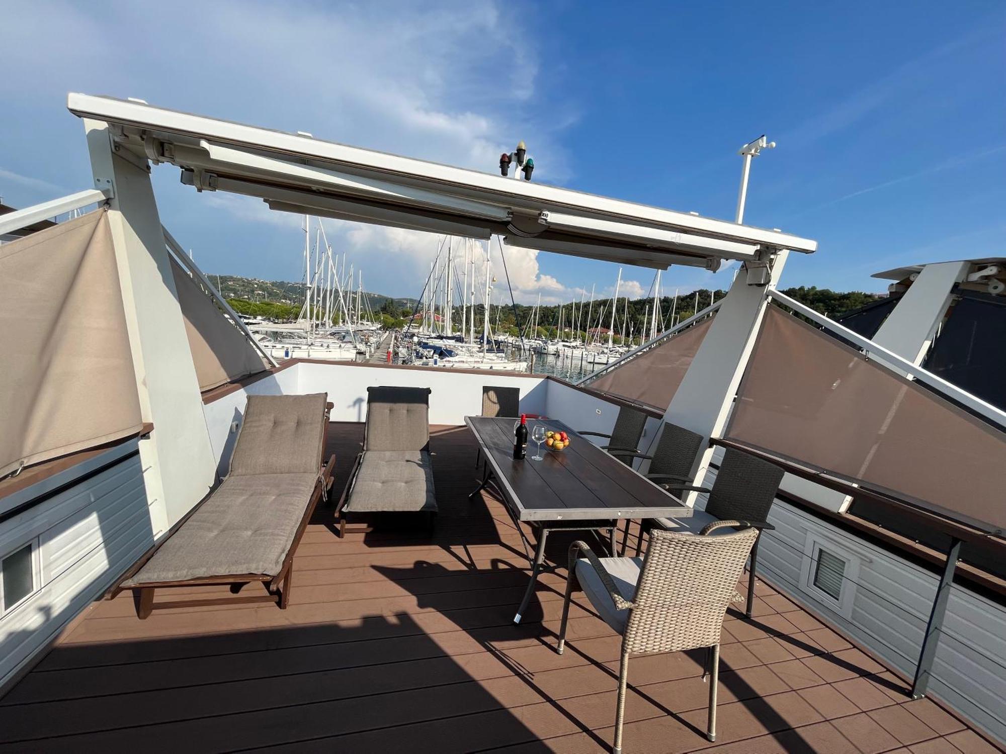 Marina Luxury Houseboat Lace Portorož Eksteriør bilde