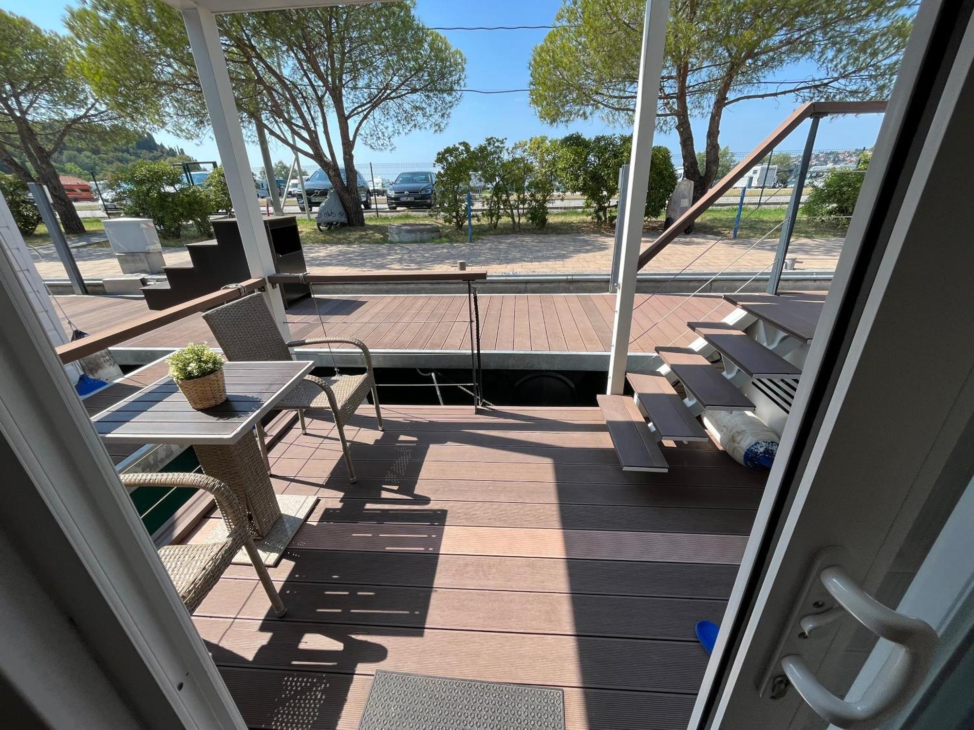 Marina Luxury Houseboat Lace Portorož Eksteriør bilde