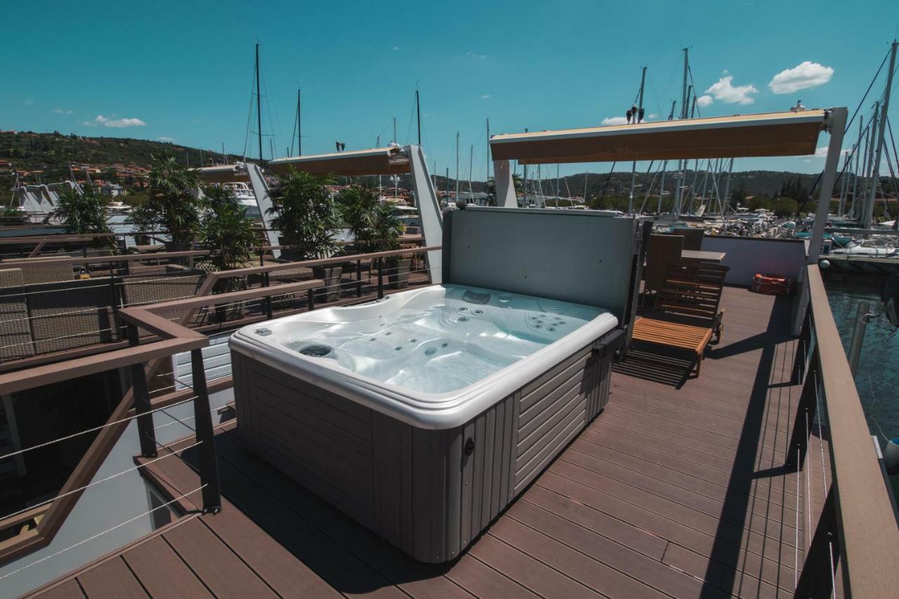 Marina Luxury Houseboat Lace Portorož Eksteriør bilde